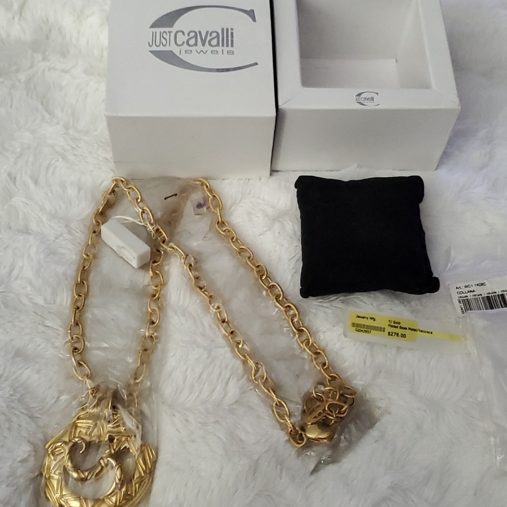 Just Cavalli Jewels Long chunky necklace
